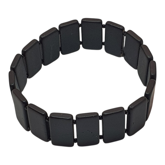 Robuust mannensieraad van Shungite - mooi én de perfecte bescherming tegen straling