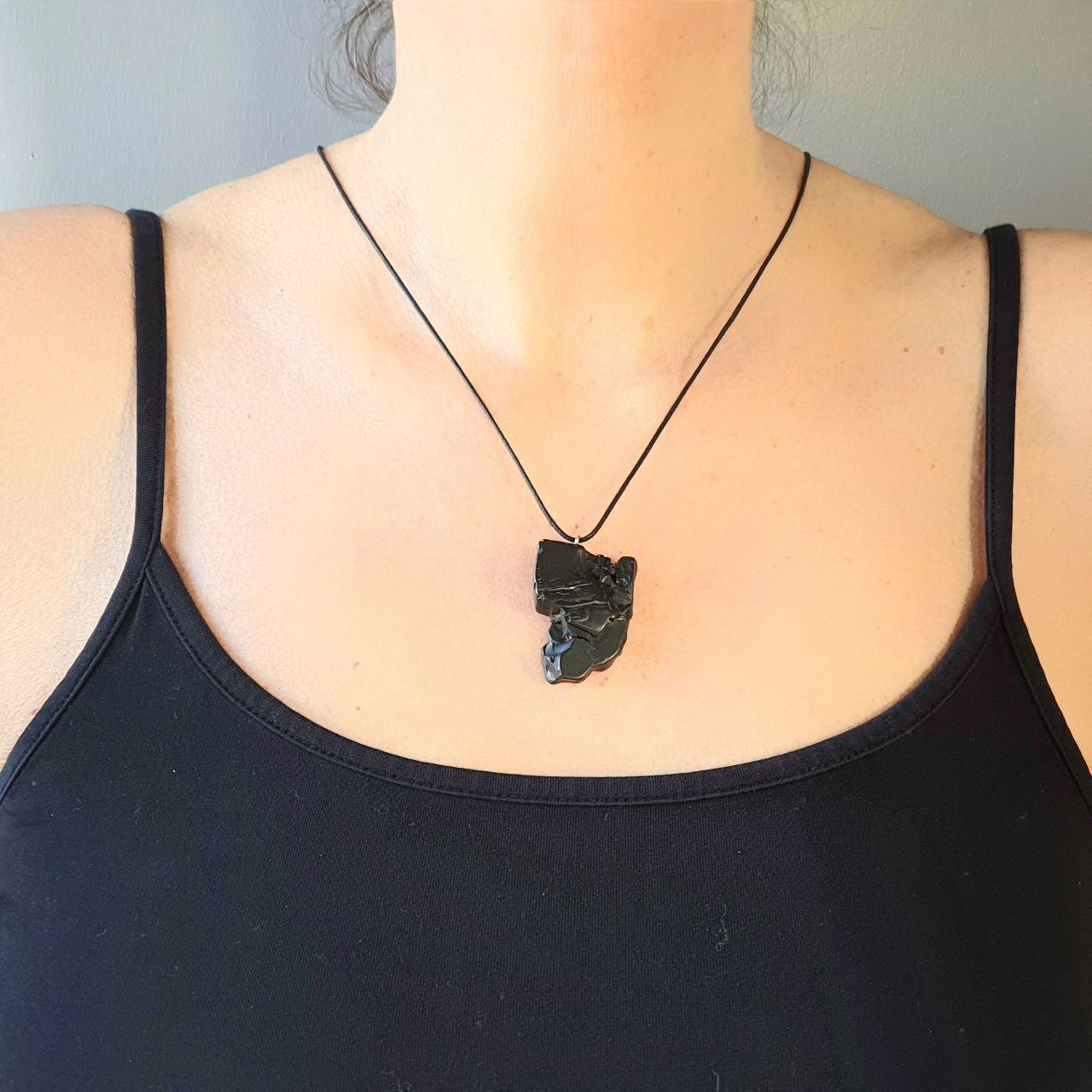 Elite Shungite Hanger Ruw - De Wondersteen